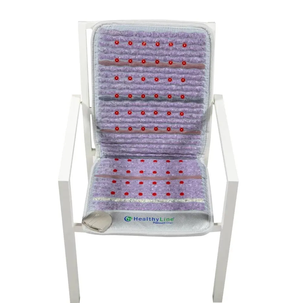 Platinum-Mat InfraMat Pro Chair 4018 Firm - Photon Advanced PEMF by Healthyline