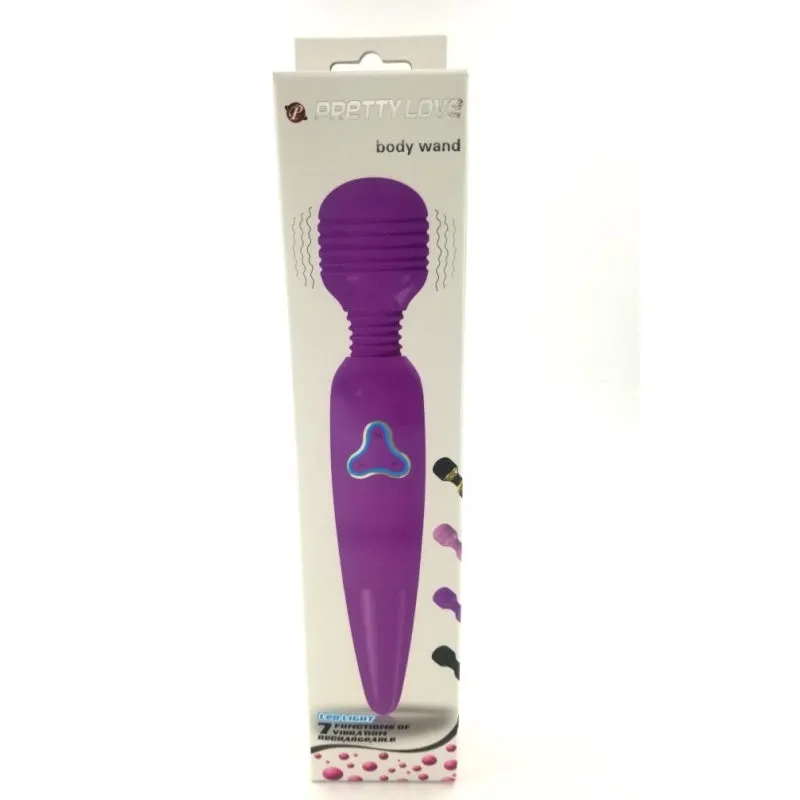 Pretty Love Body Wand With Led Light - Black