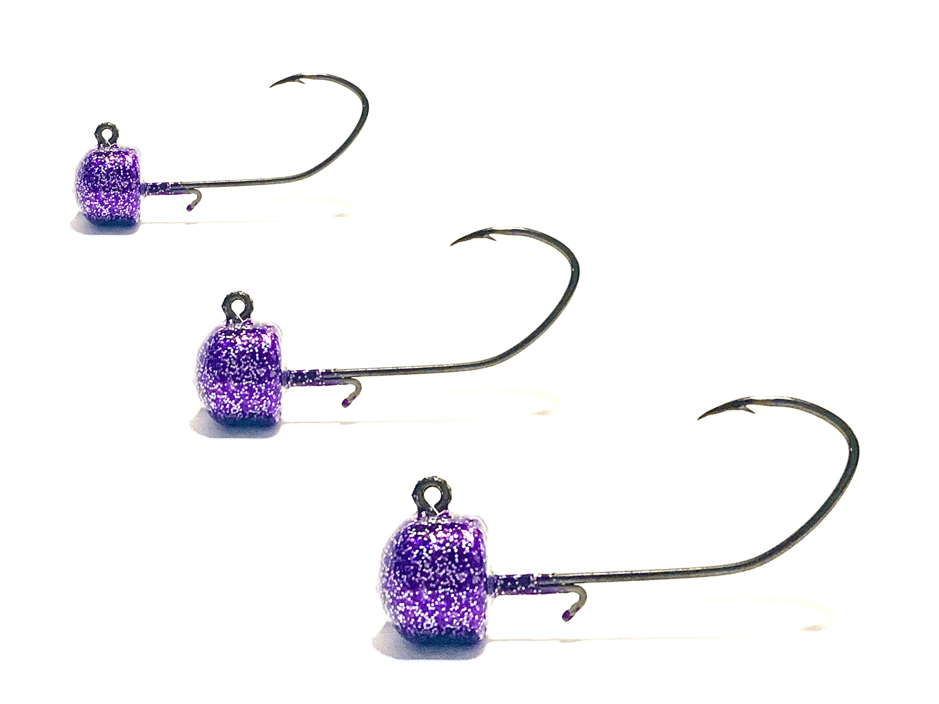 Purple Haze Ned Rig Heads 3pk