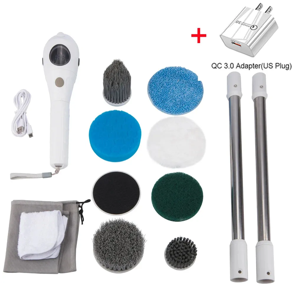 "8-in-1 Wireless Electric Cleaning Brush for Home"