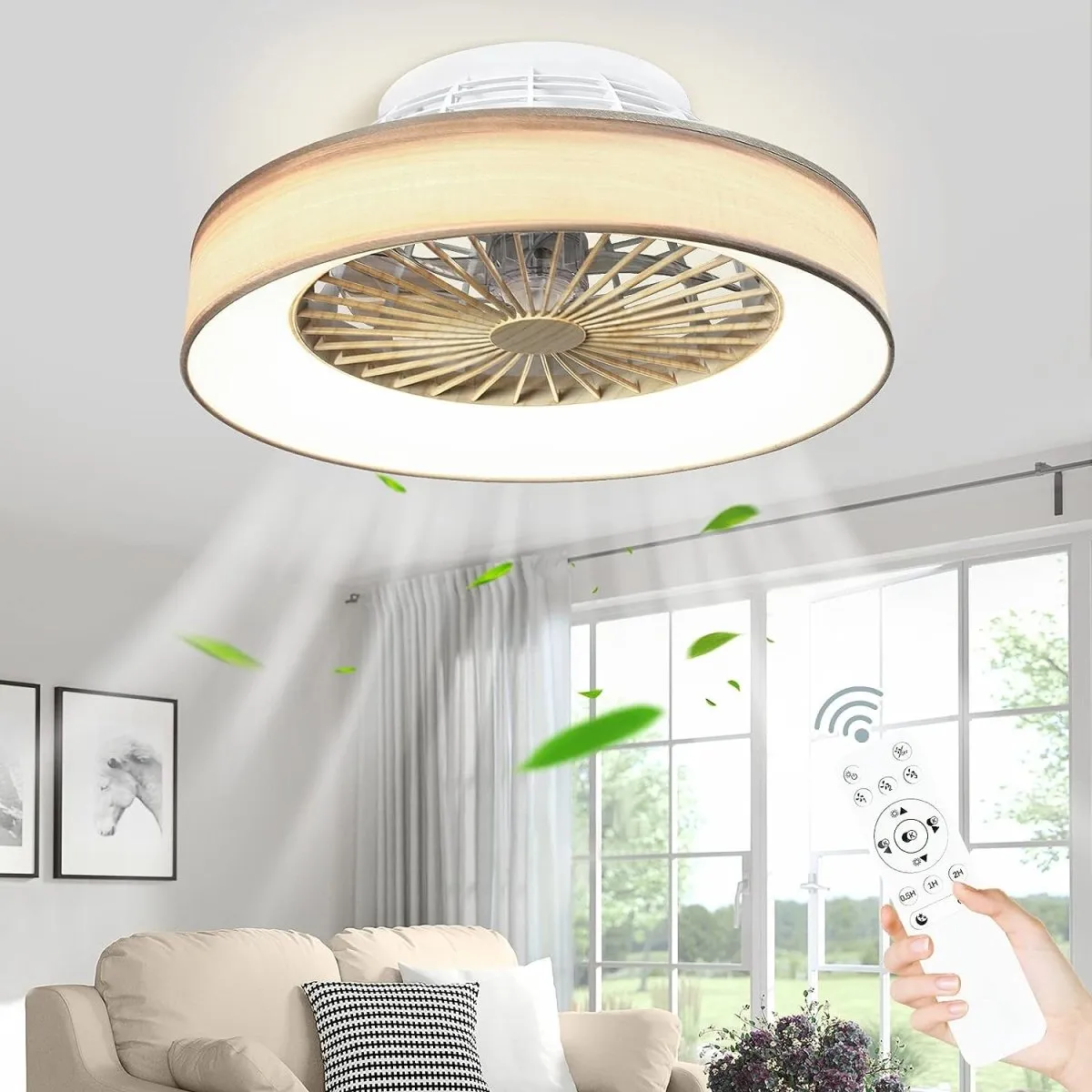 Remote Control for DLLT / DIGLED Flush Mount Starry Sky Ceiling Fans (Infrared Control Type)