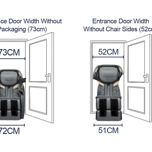 Rotai (M610 Pro) 3D Full Body Shiatsu Massage Chair