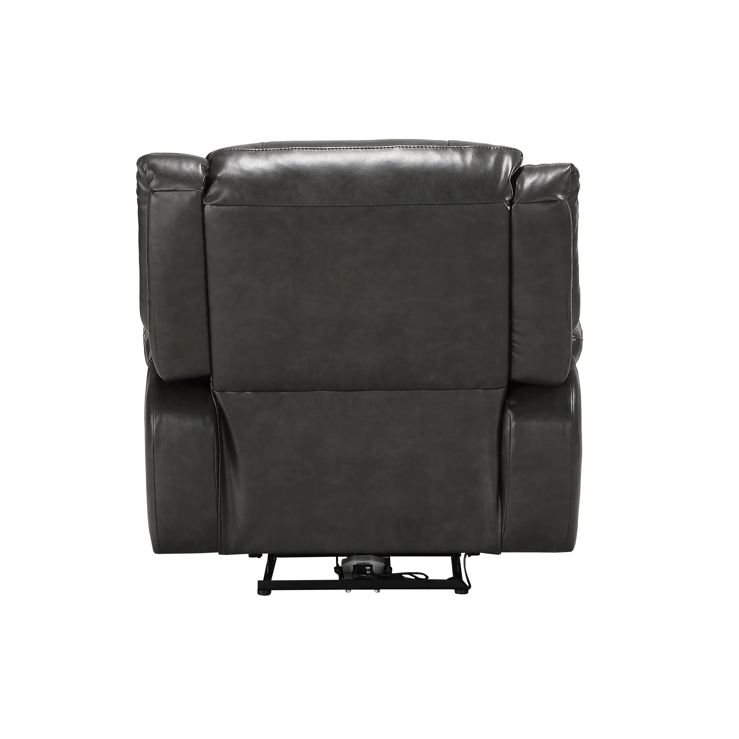 Salazar Power Recliner with USB Port - Gray