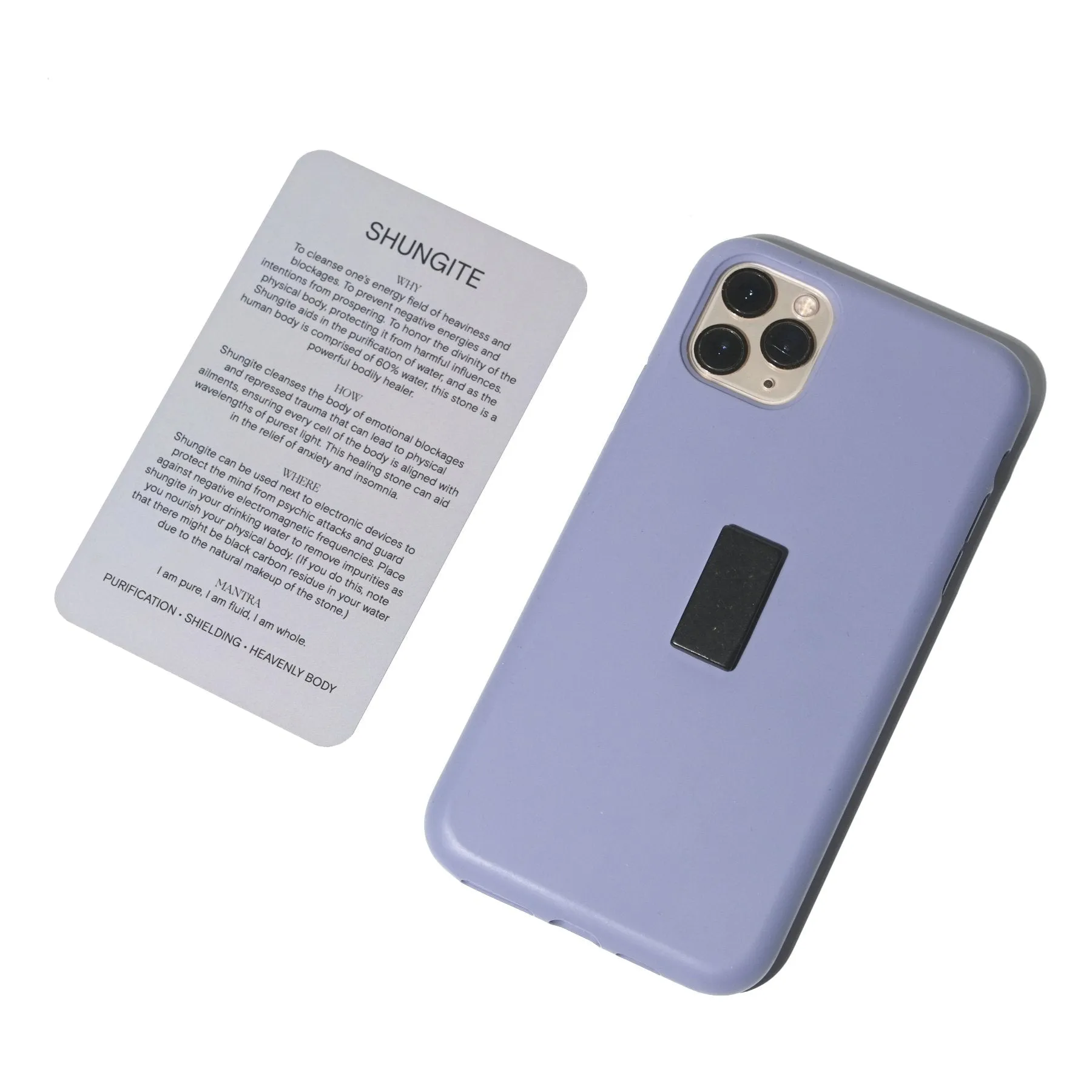 Shungite Plate for Cell phone