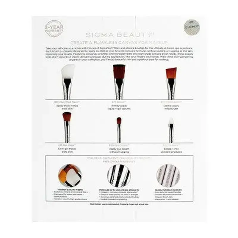 Sigma Beauty Skincare Brush Set