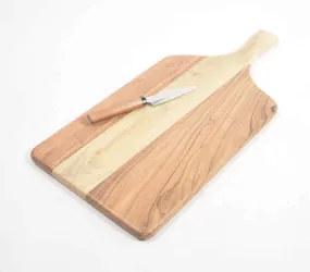 Sleek Raw Wooden Chopping Board