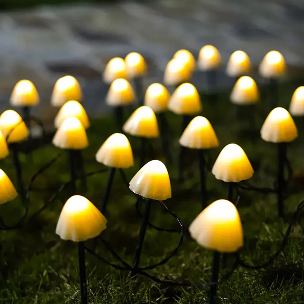 Solar Mushroom Light