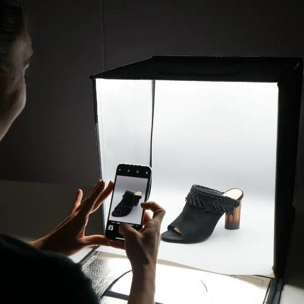 Spectrum Foldable Product Photography LED Lighting Box (40 cm) - Studio Buddy II