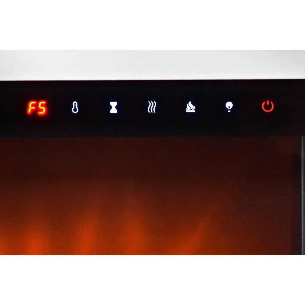 Spectrum Series 72 Inch 3 Sided Panoramic HD  Media Wall Electric Fire Insert (182.8cm)