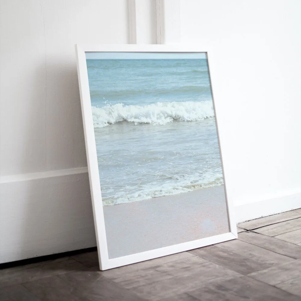 Split Ocean Two Piece Wall Art INSTANT DOWNLOAD Art Prints, Multi Panel Wall Art, Coastal Wall Art, Ocean Waves, Beachy Decor