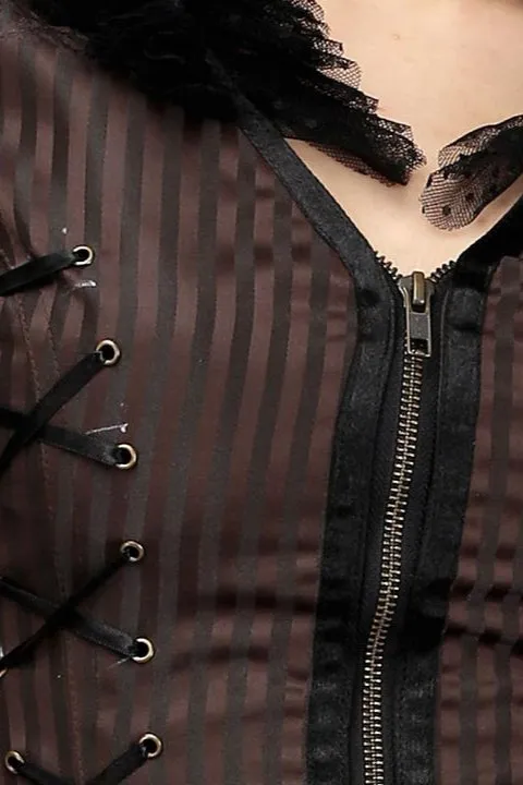 Steampunk Duchess Top