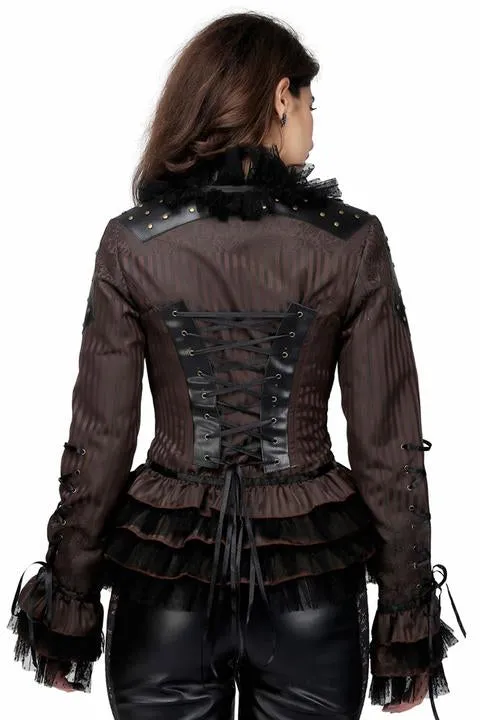 Steampunk Duchess Top