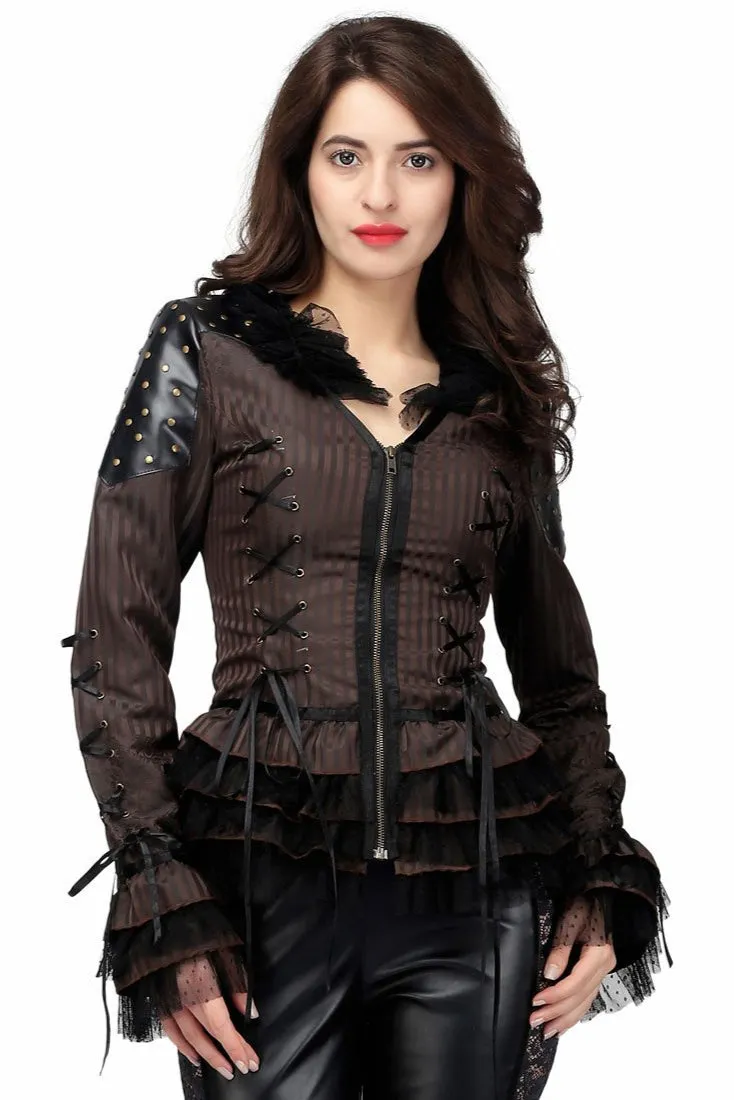Steampunk Duchess Top
