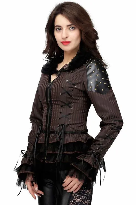 Steampunk Duchess Top
