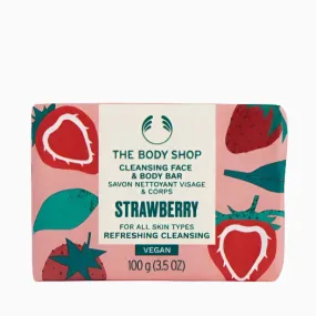 Strawberry Cleansing Face & Body Bar