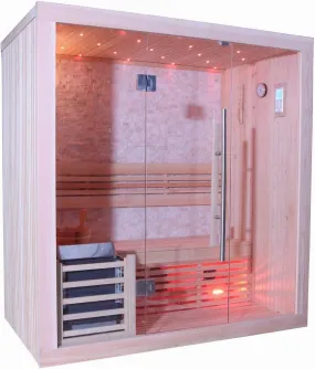 Sunray 3 Person Westlake 300LX Luxury Traditional Steam Sauna
