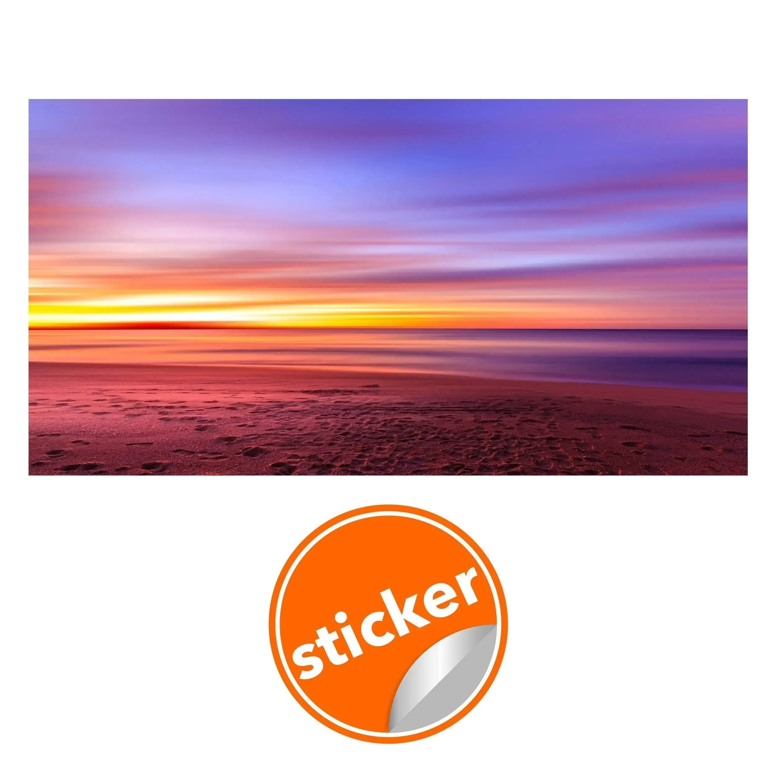 Sunset Wall Decals, Nature's Serenity - Transform Your Space with Breathtaking Wall Art