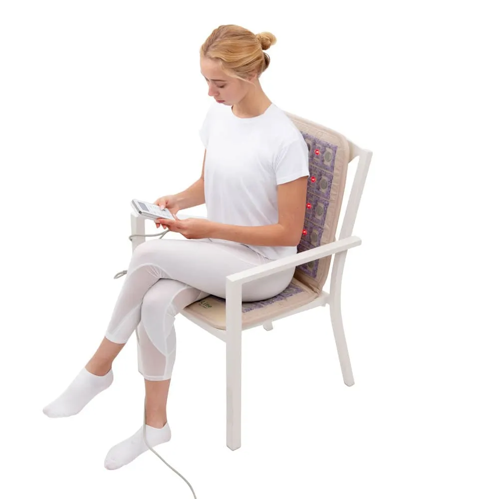 TAJ-Mat Chair 4018 Firm - Photon PEMF InfraMat Pro by Healthyline