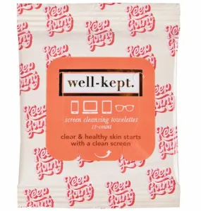 Tech Red Raiders Texas Tech Screen Cleansing Towelettes 15 Count - "Keep Going"