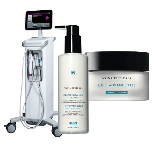 Thermage Full Face treatment   Eye treatment   SkinCeuticals new A.G.E. Advanced Eye   SkinCeuticals Cleanser