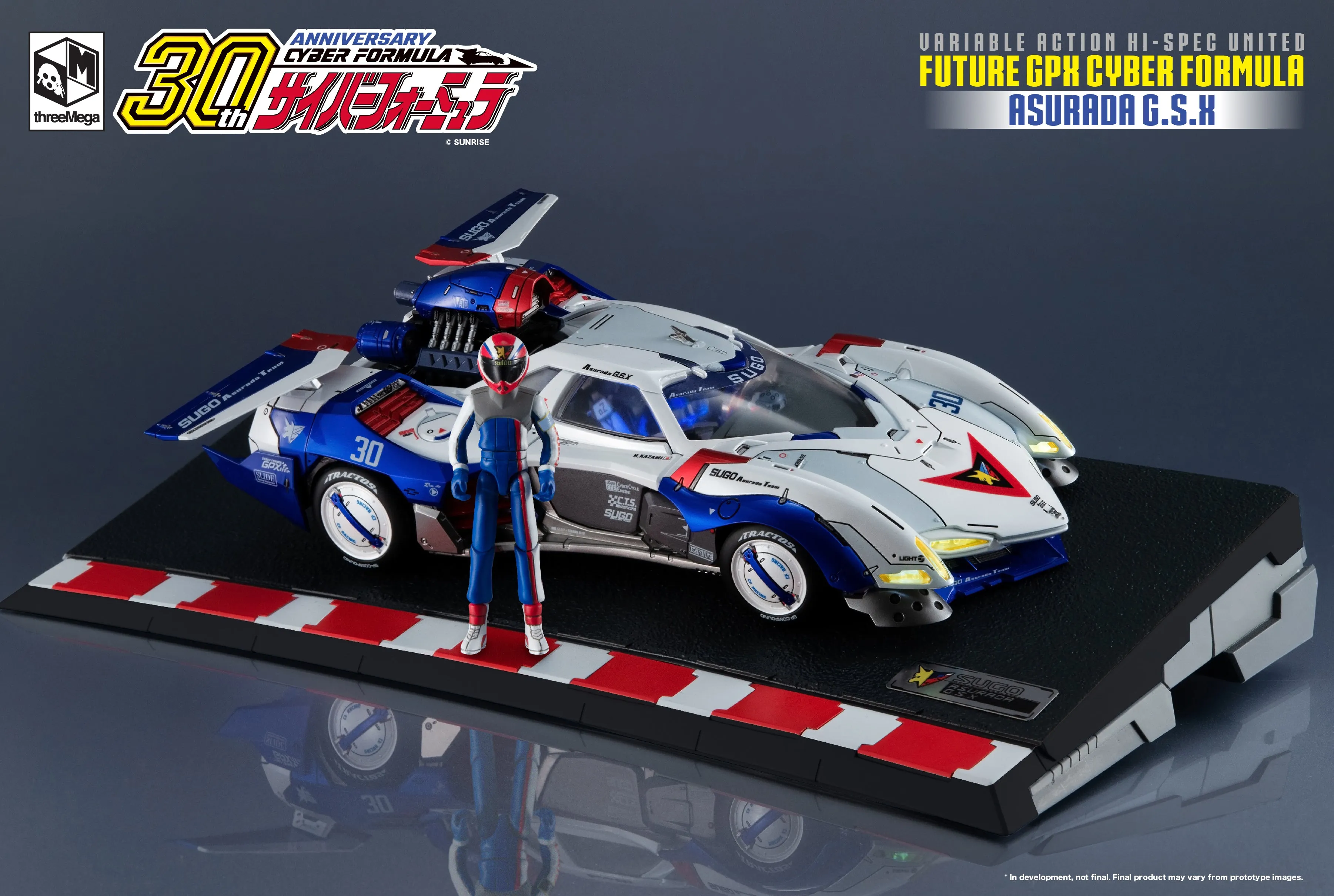 Threezero - Future GPX Cyber Formula Asurada G.S.X
