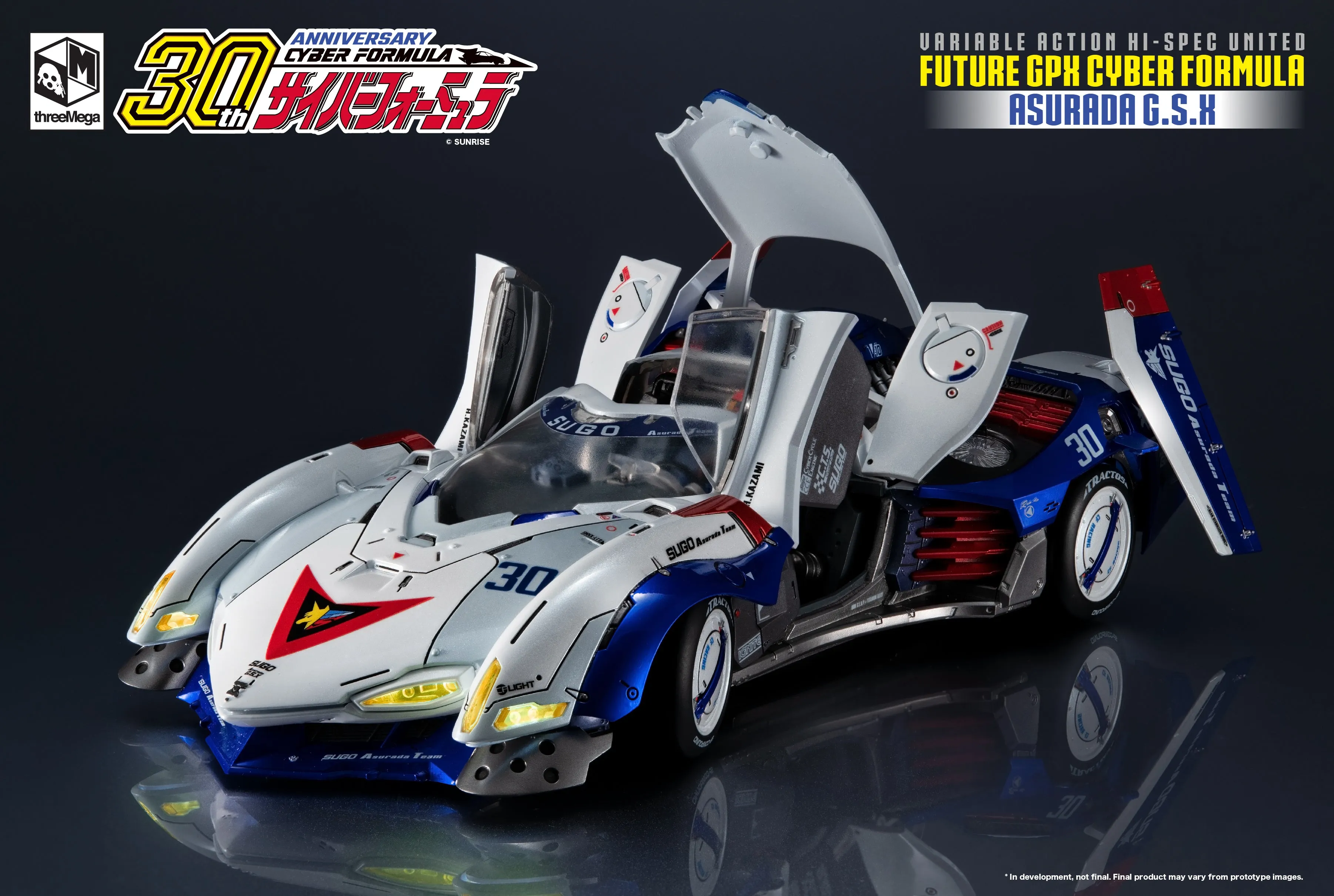 Threezero - Future GPX Cyber Formula Asurada G.S.X