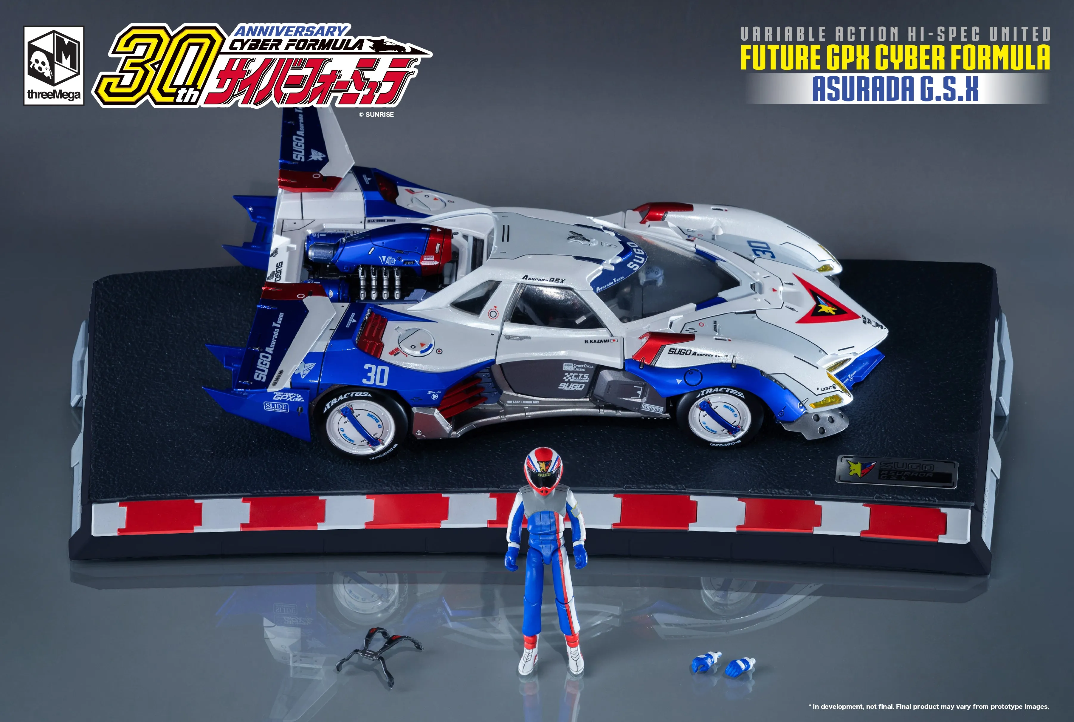 Threezero - Future GPX Cyber Formula Asurada G.S.X