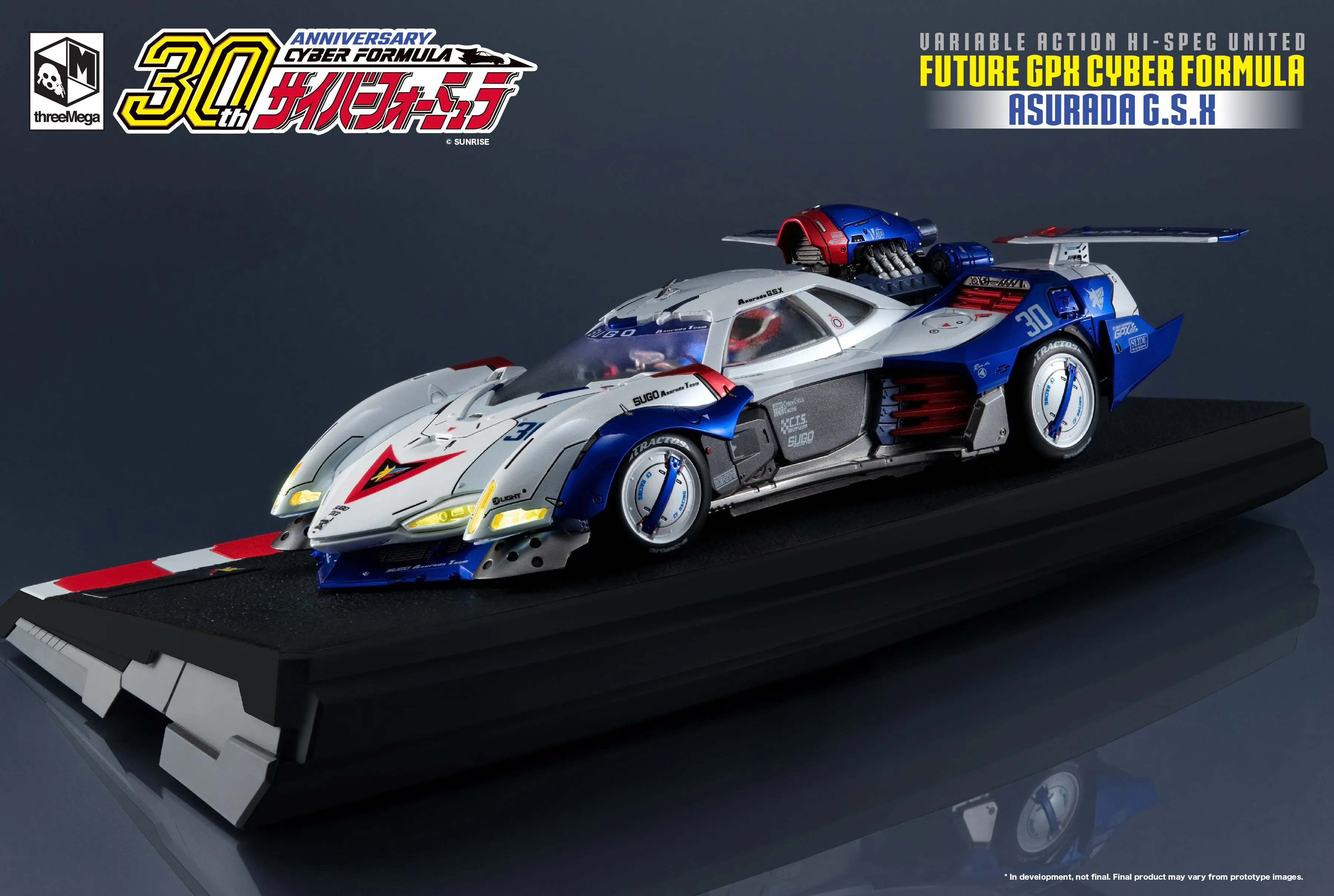 Threezero - Future GPX Cyber Formula Asurada G.S.X