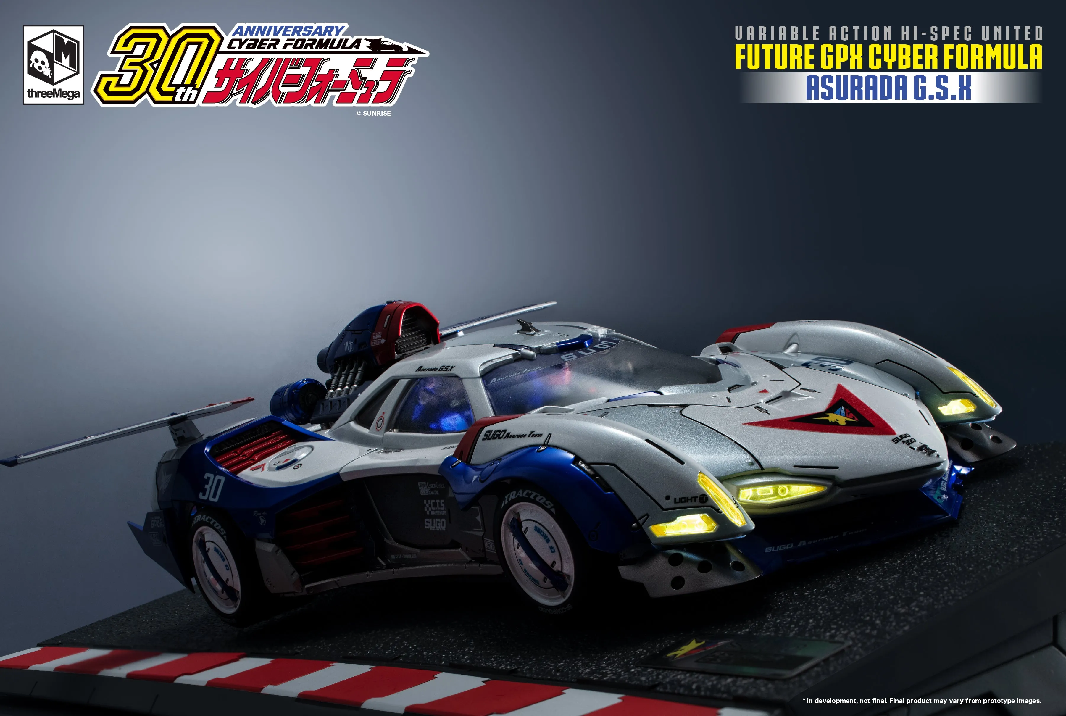 Threezero - Future GPX Cyber Formula Asurada G.S.X