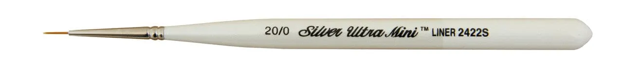 Ultra Mini® Monogram Liner 20/0 Short Handled Brush