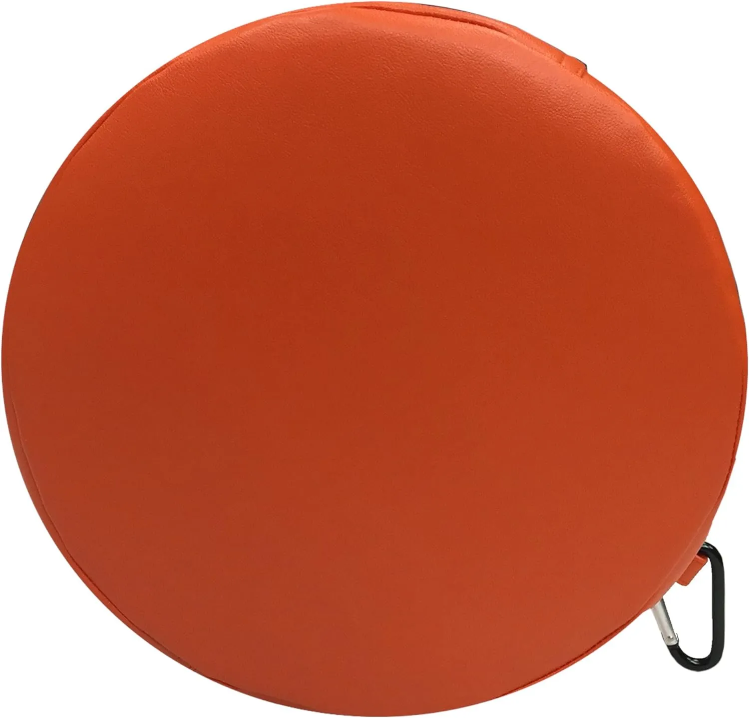 Vibrating Orange Circle Pillow Cushion