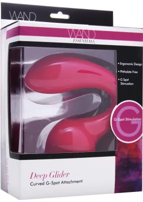 Wand Essentials Deep Glider Curbed G-Spot Attachment