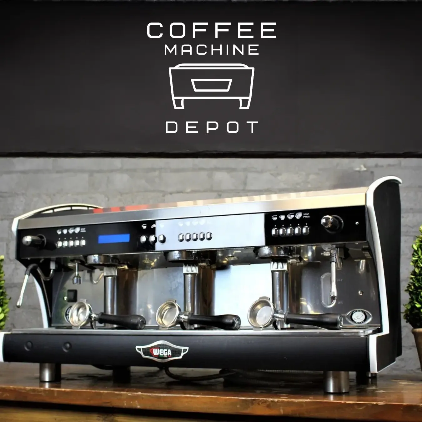 Wega Polaris Tron EVD 3 Group Commercial Espresso Machine