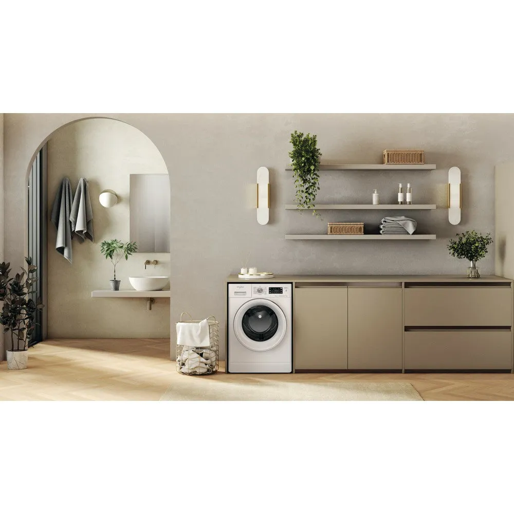 Whirlpool 6TH SENSE 9KG 1400RPM Freestanding Washing Machine - White | FFB 9469 WV UK