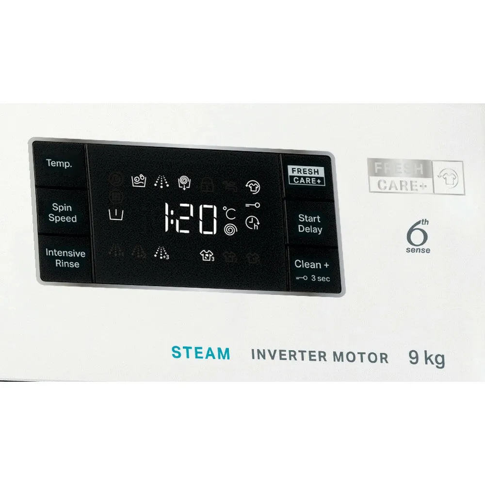 Whirlpool 6TH SENSE 9KG 1400RPM Freestanding Washing Machine - White | FFB 9469 WV UK
