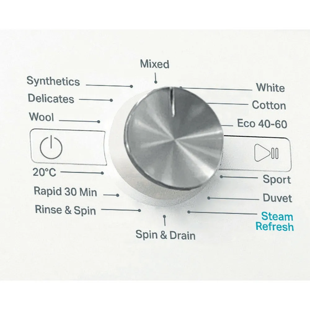 Whirlpool 6TH SENSE 9KG 1400RPM Freestanding Washing Machine - White | FFB 9469 WV UK