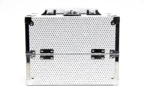 White Glitter Cosmetic Beauty Case