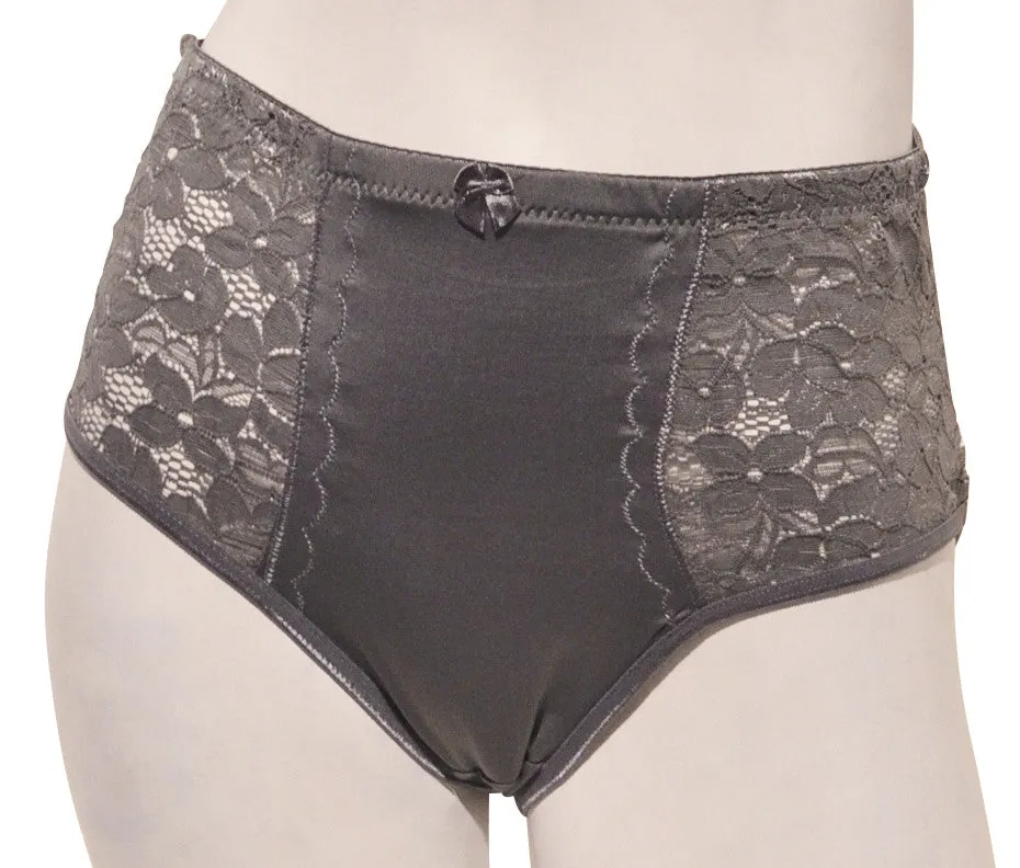 Women's Lace-Front Briefs 3packs On Hanger - Plus-Size
