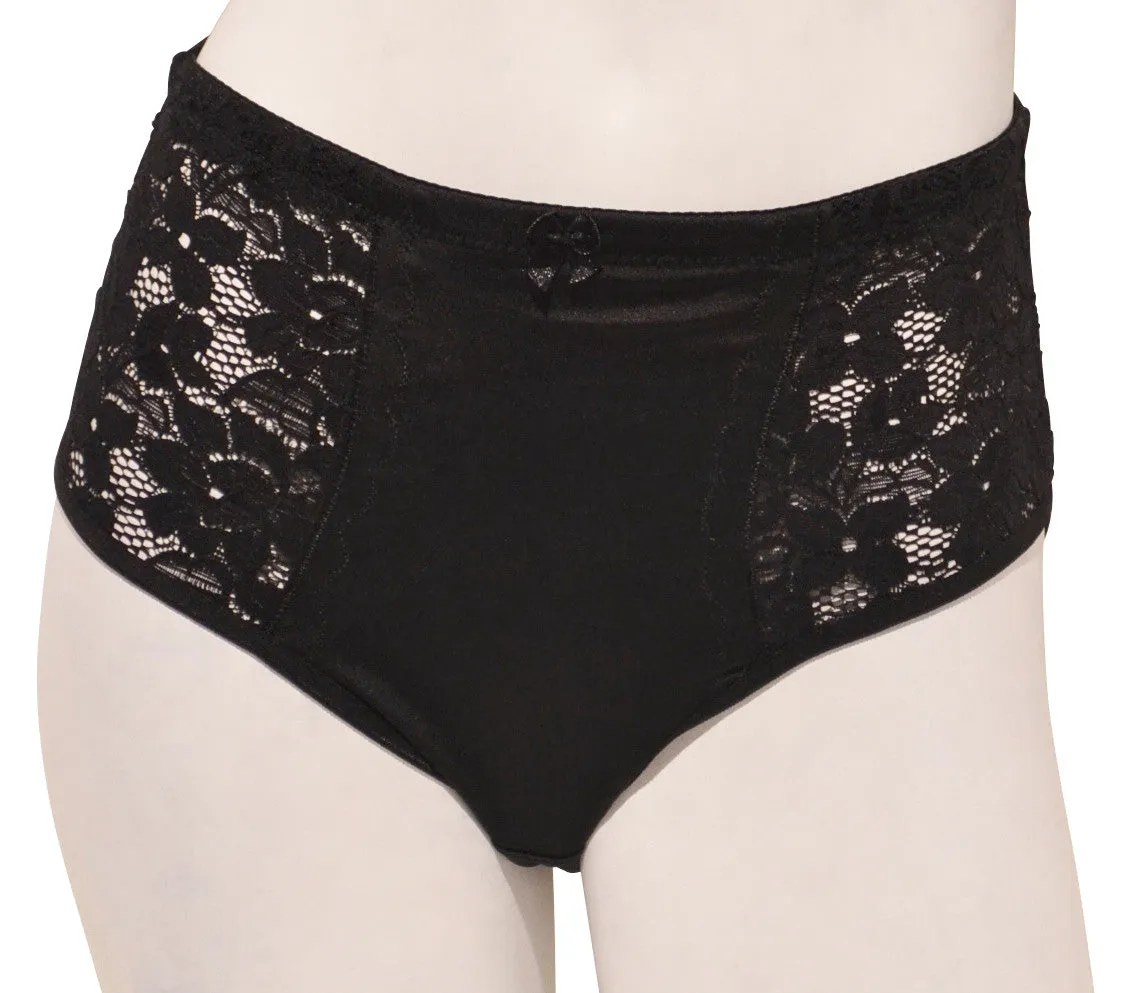 Women's Lace-Front Briefs 3packs On Hanger - Plus-Size