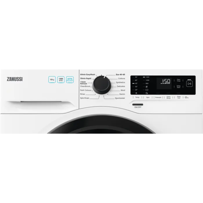 Zanussi 10KG 1400 RPM Freestanding Washing Machine - White | ZWF142F1DG