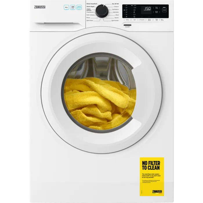 Zanussi 8kg Freestanding Washing Machine | ZWF842C3PW