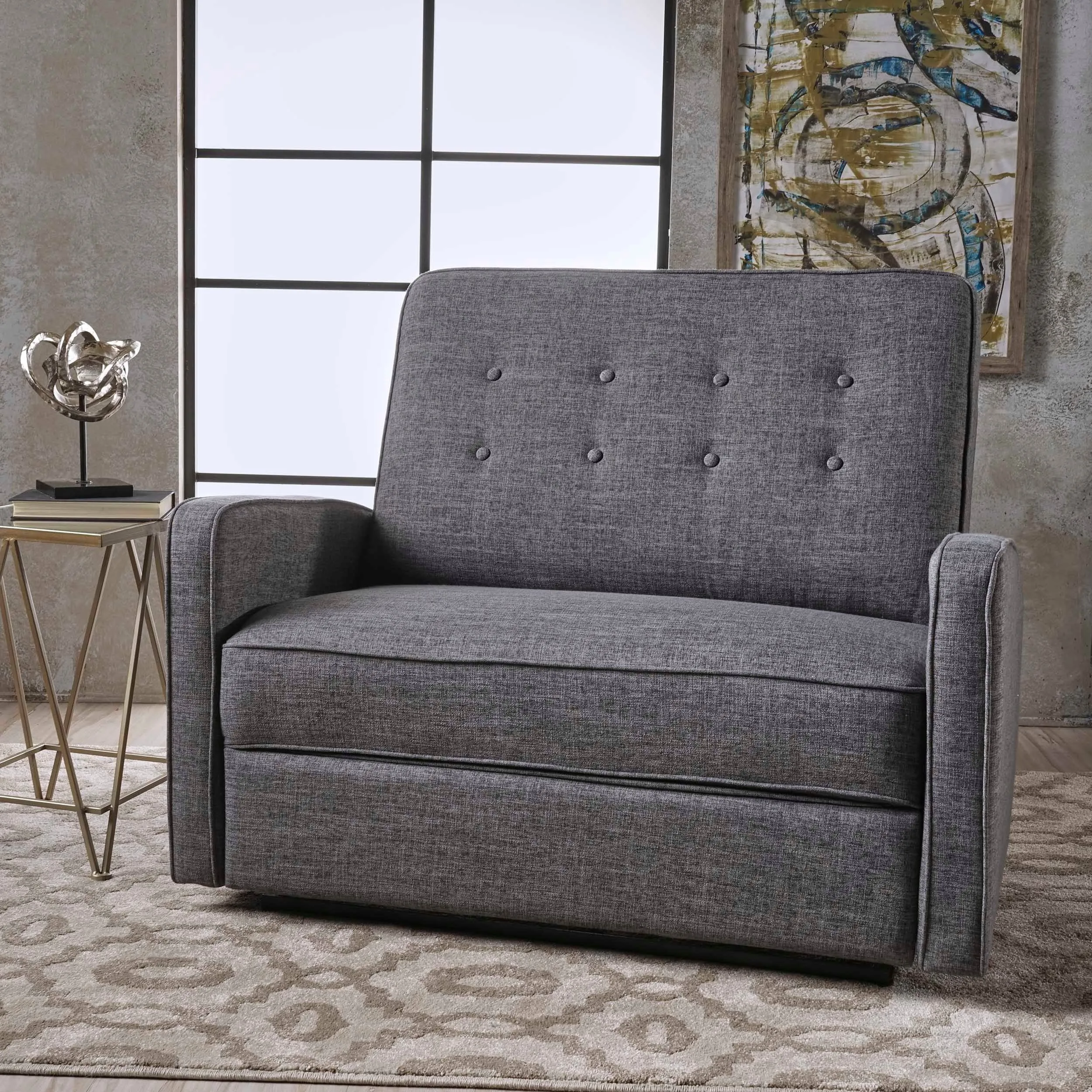 Zola 47" Wide Manual Recliner - Gray